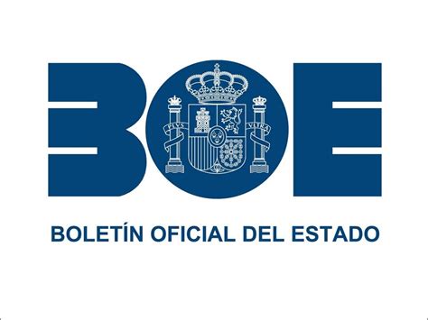 boletín oficial del estado boe.